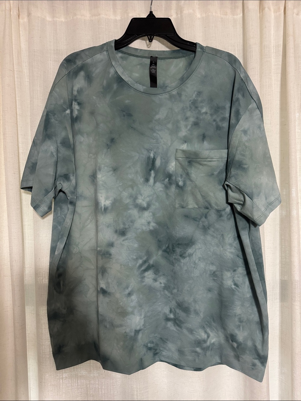 lululemon athletica Men's Tie-Dye Pocket Tee - Dusty Green